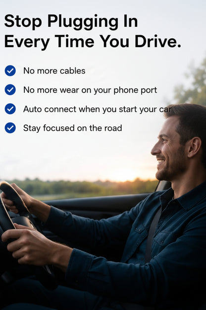 CarlinKit 5.0 2Air Best Quality Wireless CarPlay & Android Auto Adapter. Stop plugging in your phone every time you drive. The CarlinKit 5.0 adapter instantly converts your factory wired Apple CarPlay or Android Auto into a wireless connection.