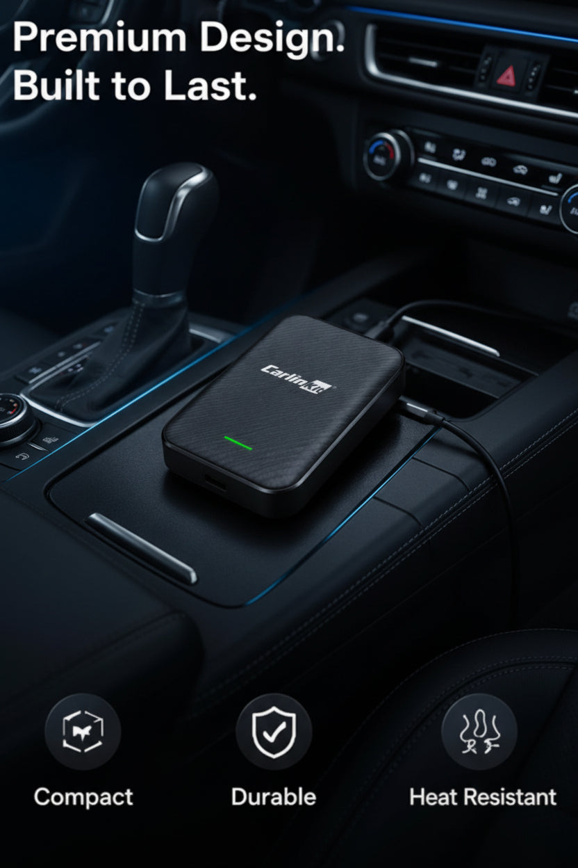 CarlinKit 5.0 2Air Best Quality Wireless CarPlay & Android Auto Adapter. Stop plugging in your phone every time you drive. The CarlinKit 5.0 adapter instantly converts your factory wired Apple CarPlay or Android Auto into a wireless connection.
