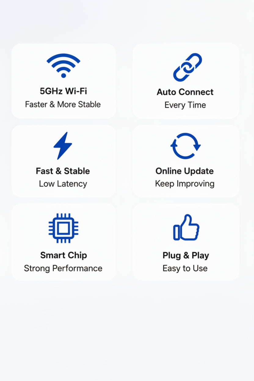 CarlinKit 5.0 2Air Best Quality Wireless CarPlay & Android Auto Adapter. Stop plugging in your phone every time you drive. The CarlinKit 5.0 adapter instantly converts your factory wired Apple CarPlay or Android Auto into a wireless connection.